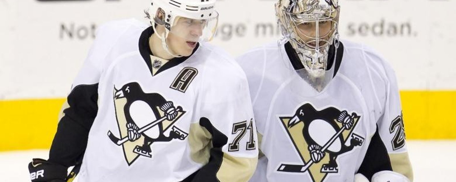Two very promising signs for the Penguins.
