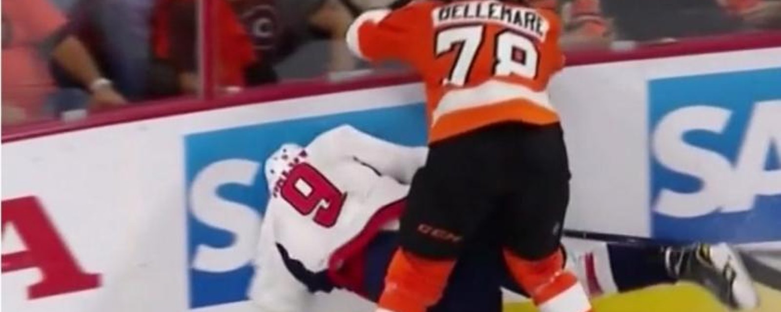 Report: Bellemare will have hearing after very dangerous hit last night.