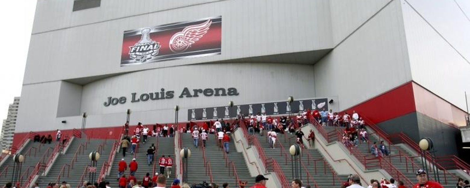 Red Wings reveal branding of their new arena, and it's a far cry from Joe Louis.