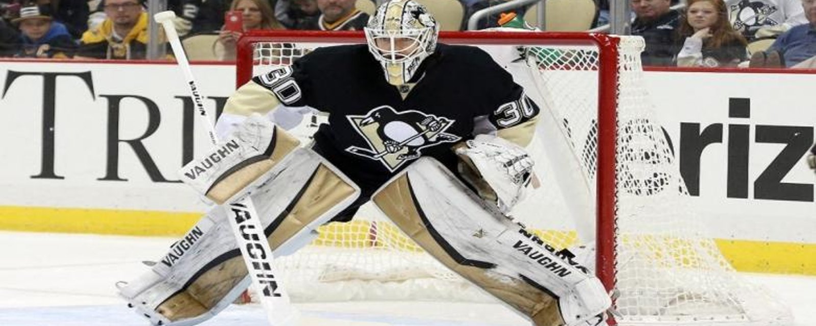 Murray picks up 1st career shut out as Penguins clinch