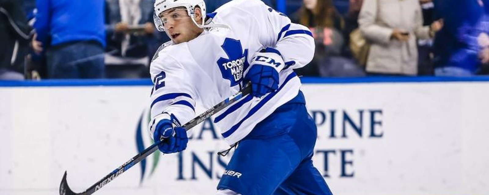 Maple Leafs sign another young forward on Thursday.