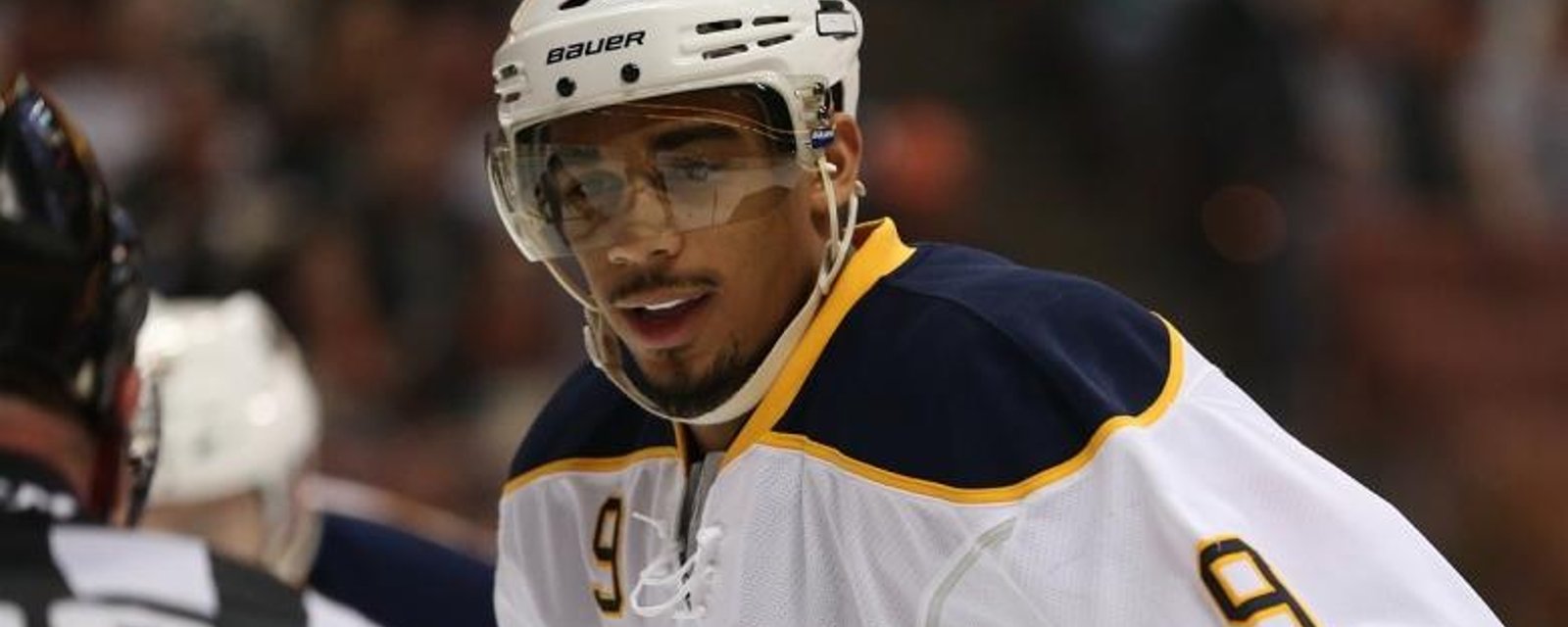 Breaking: Images leak of Evander Kane being arrested on the streets of Buffalo.