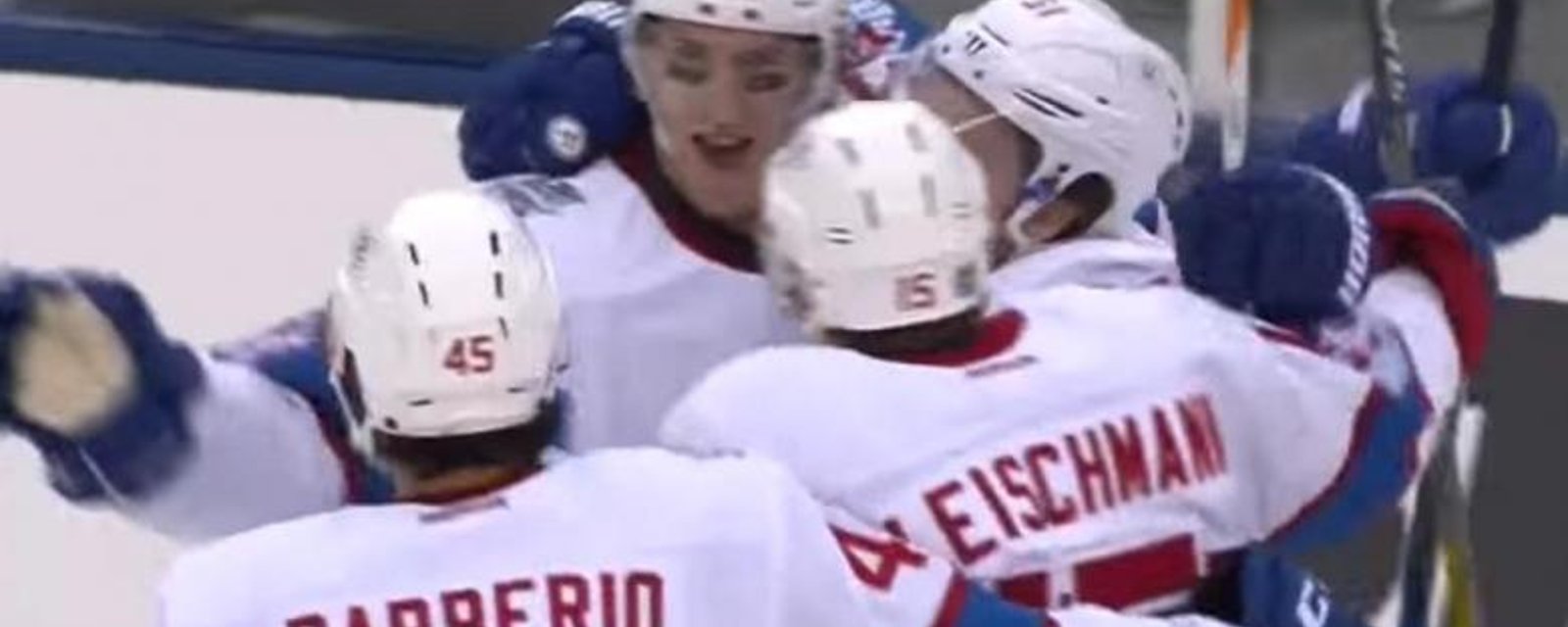 Montreal opens the scoring just 74 seconds into the game!