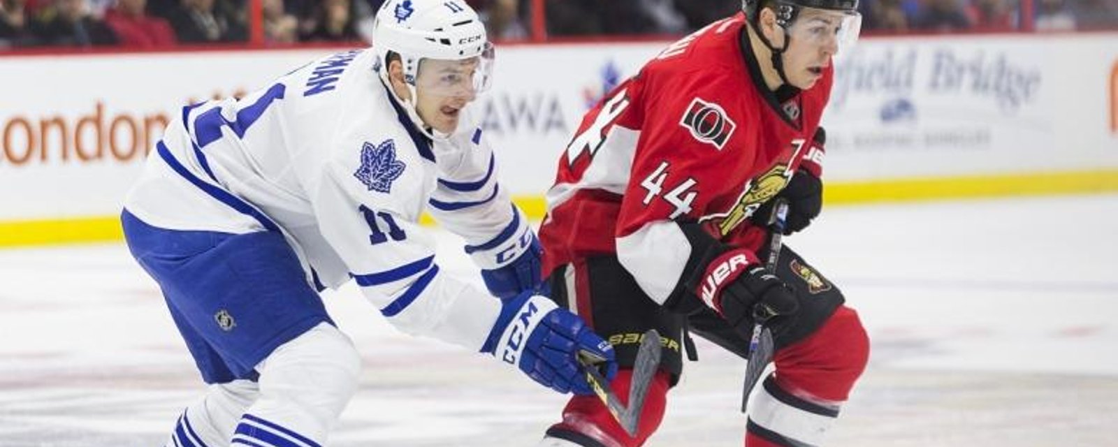 Report: Leafs make major roster change, move eight players.