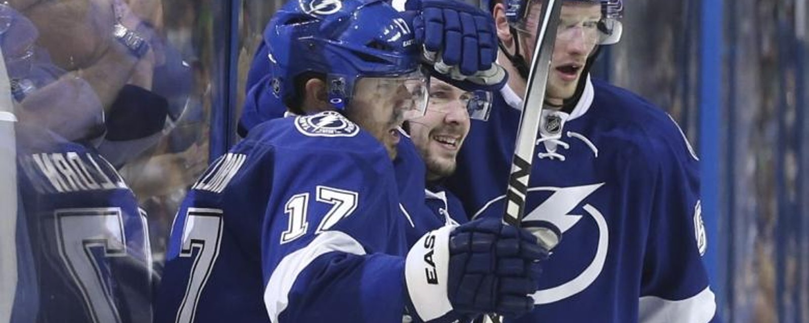Video: Kucherov wastes little time and scores the first goal of the playoffs.