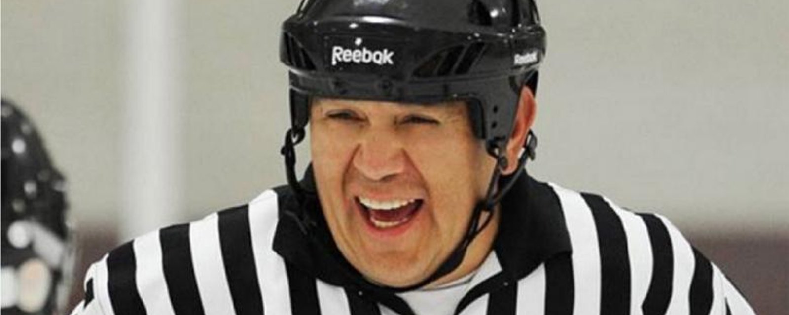 Referee dies after suffering on ice injury. 