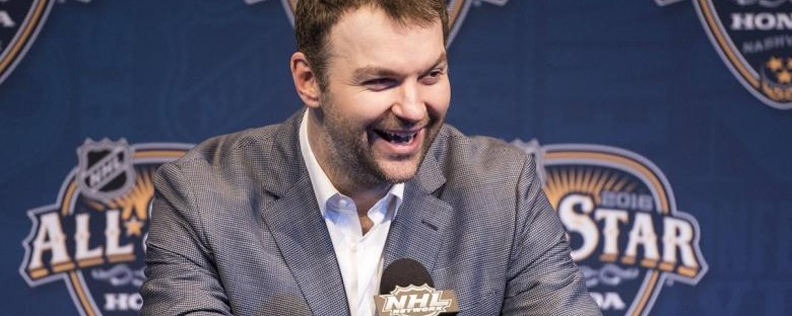Breaking: John Scott says he has not been paid by the NHL.