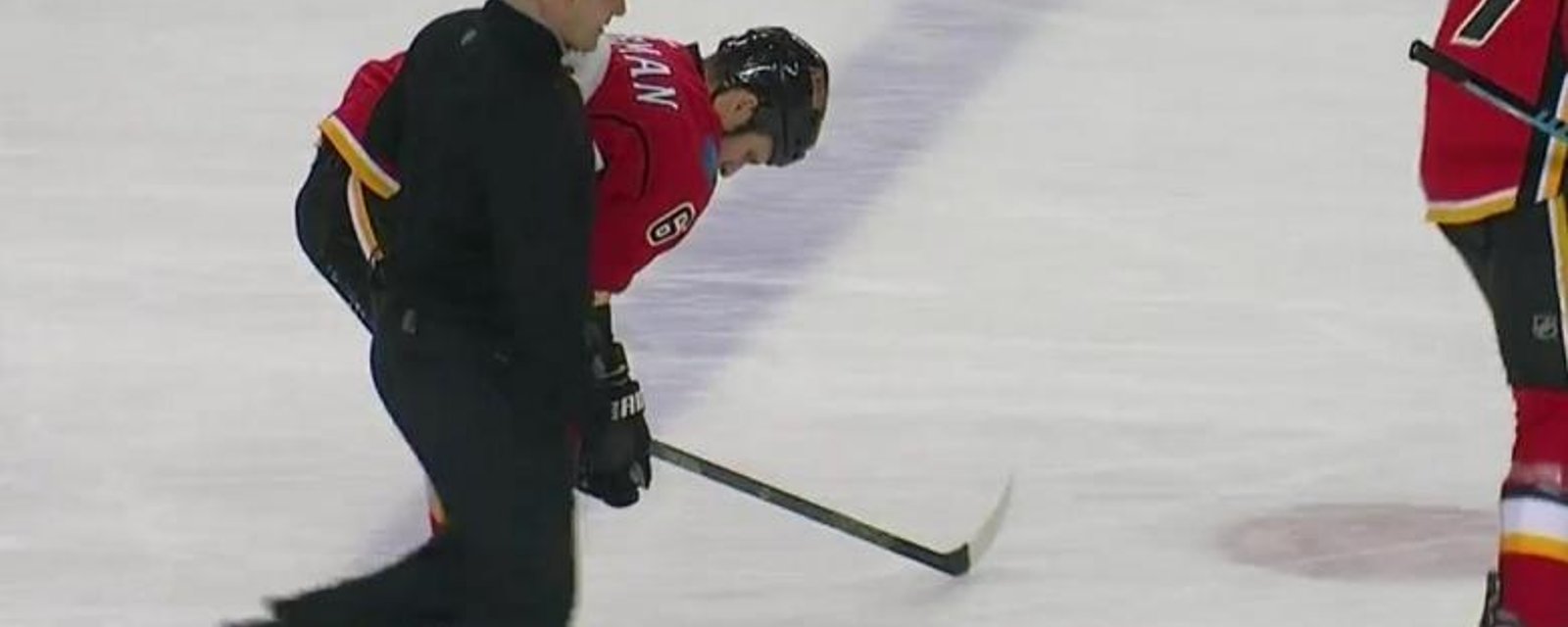 Report: Wideman injured in his third game back from suspension.