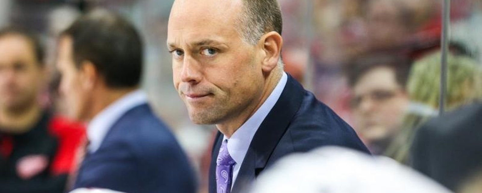 Red Wings head coach calls out his team after huge loss.