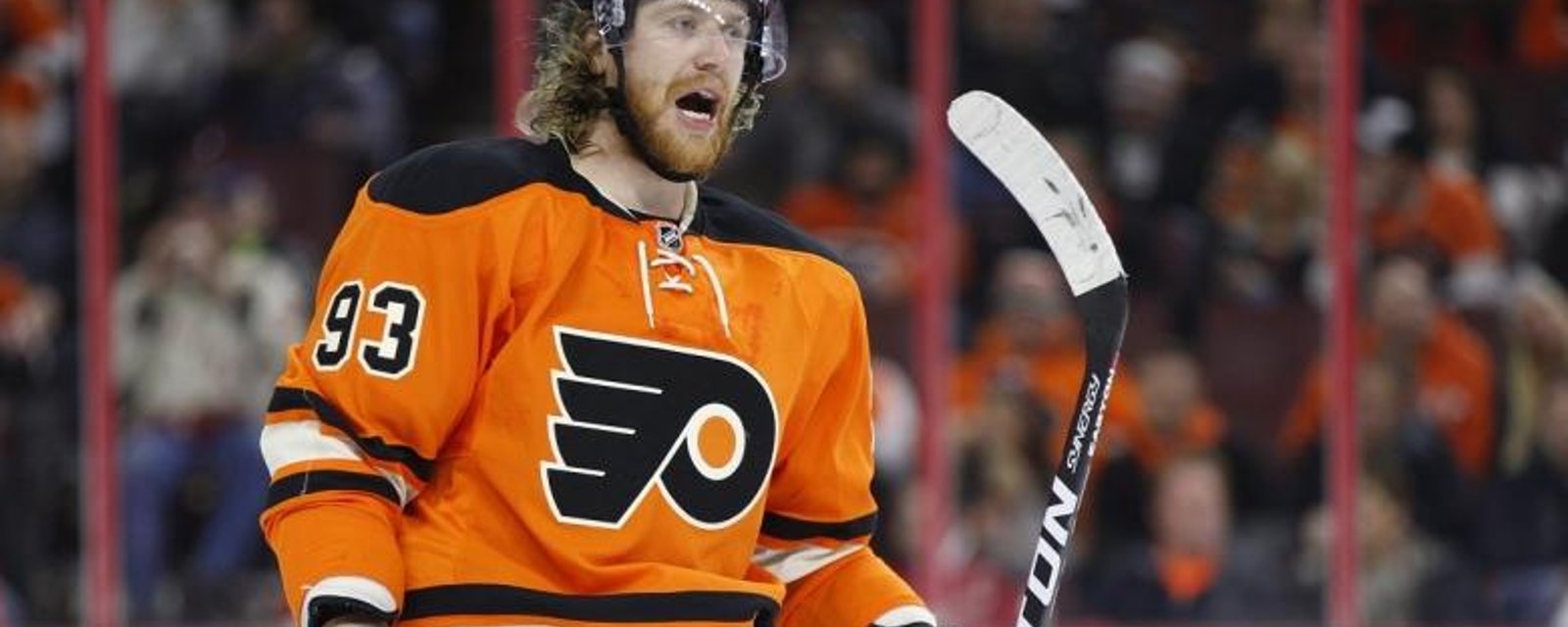 Flyers Voracek sends a bold message to the Red Wings.