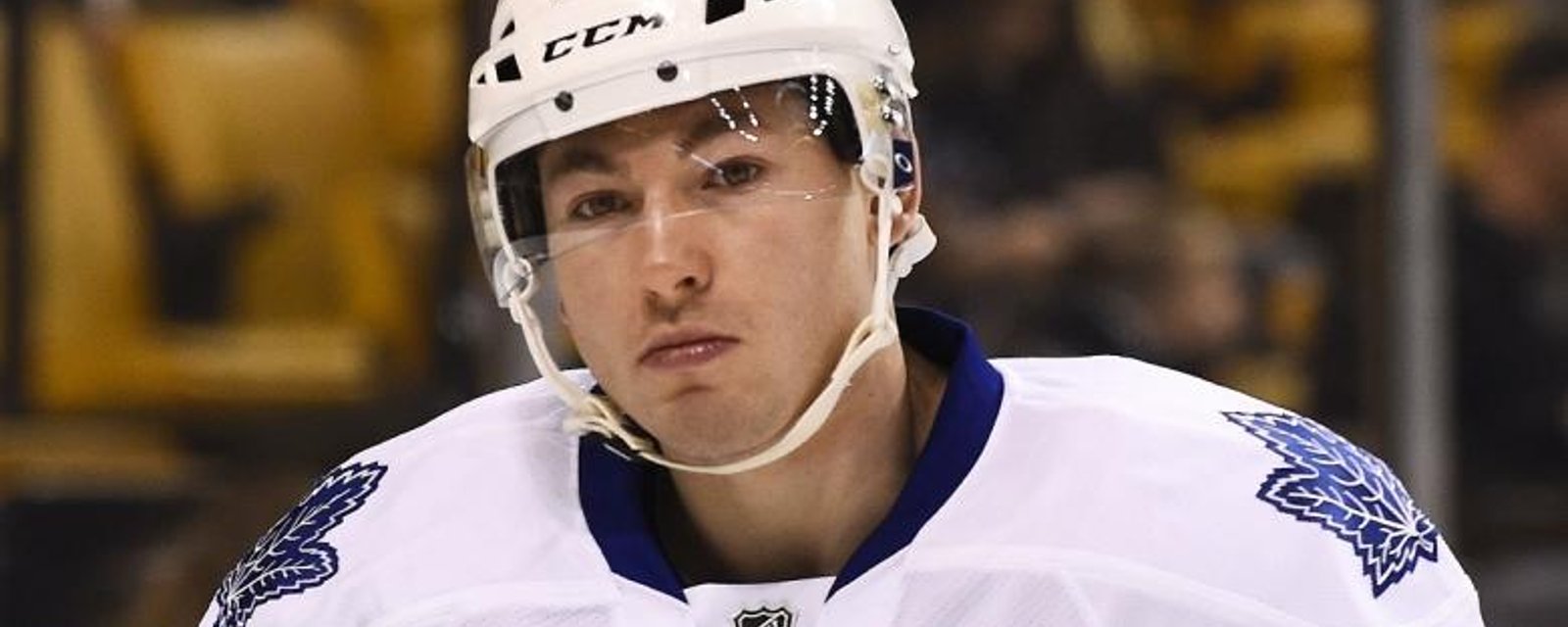 Maple Leafs forward leaves team, becomes KHL's leading scorer.