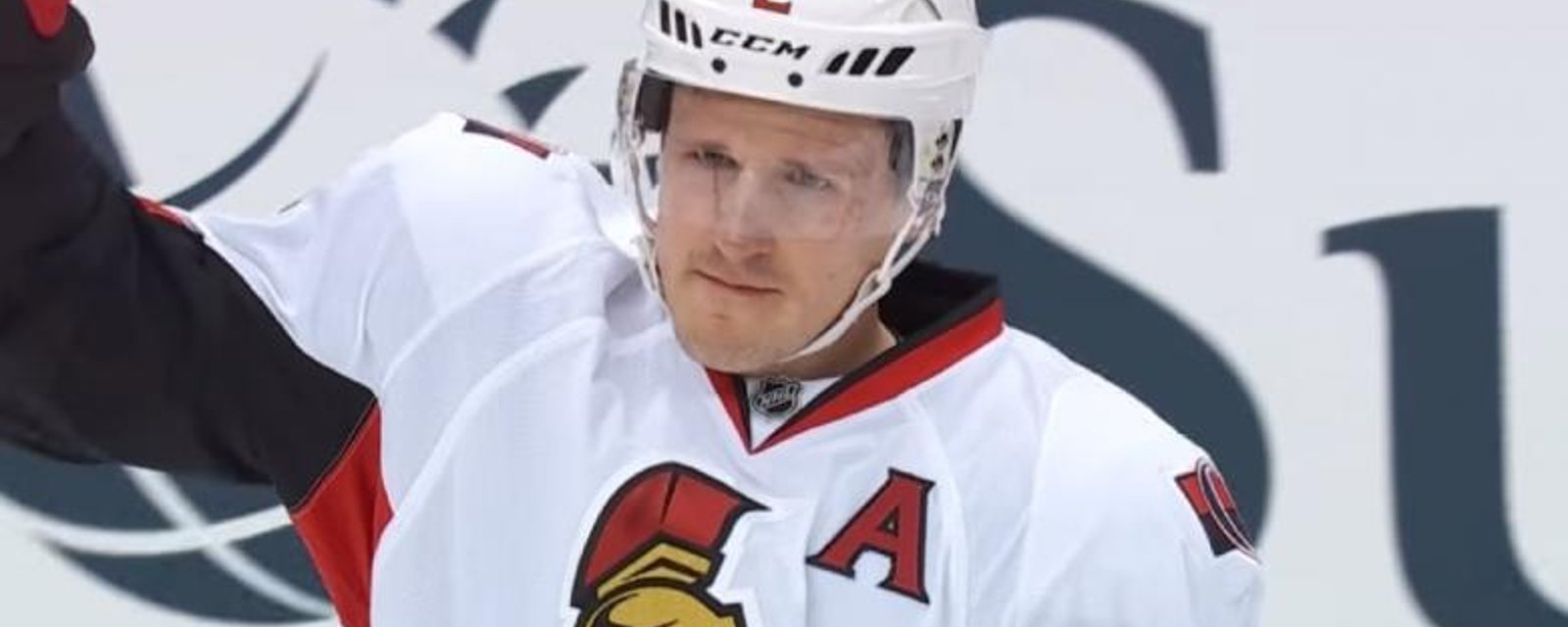 Dion Phaneuf overcome with emotion in return to Toronto.