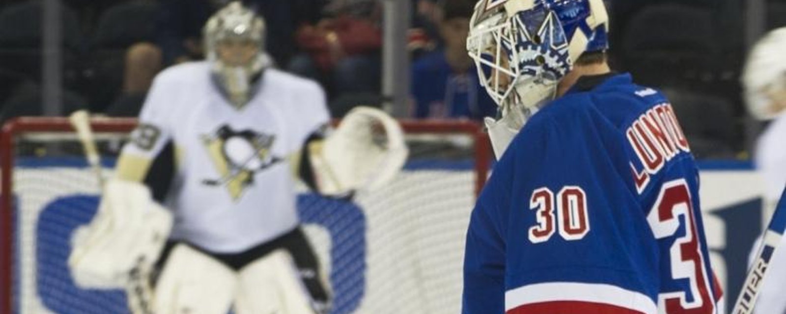 Fleury refers to Lundqvist's outburst as 'baby stuff'.