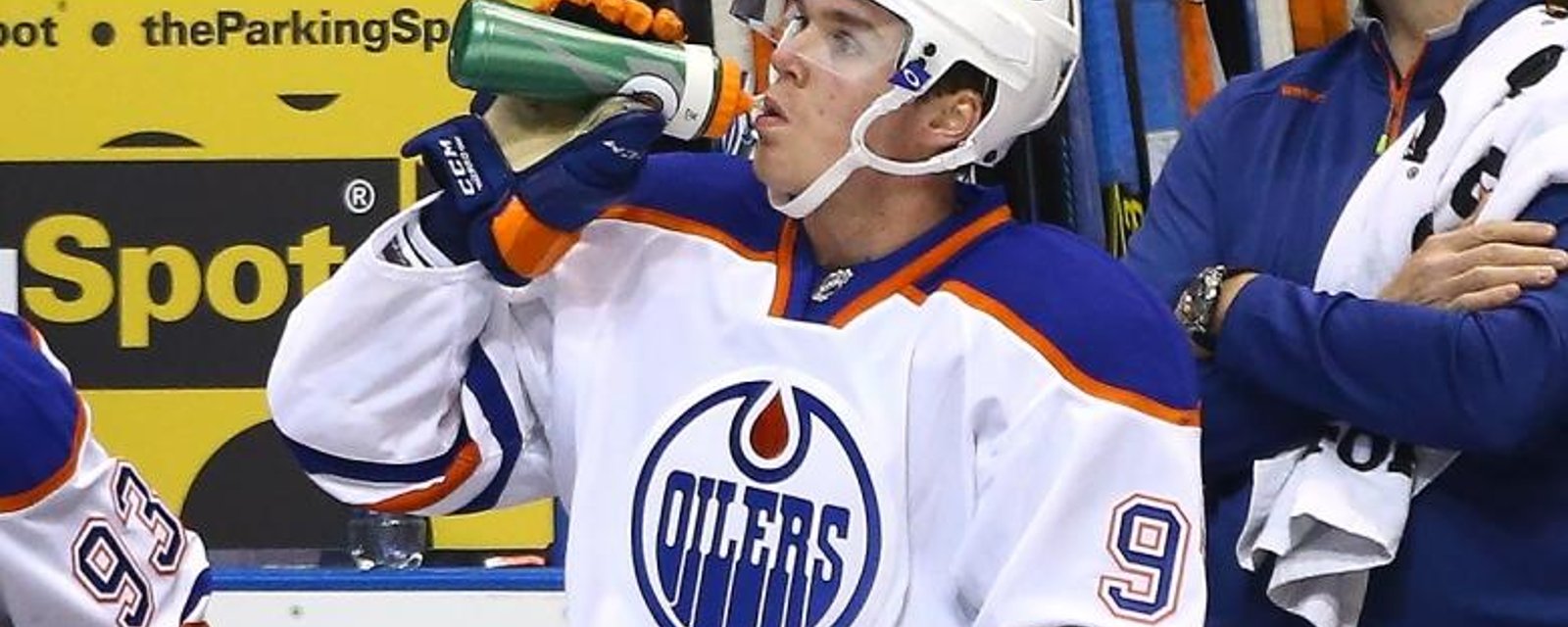 Connor McDavid, in his first game against Eichel, scores in 22 seconds.