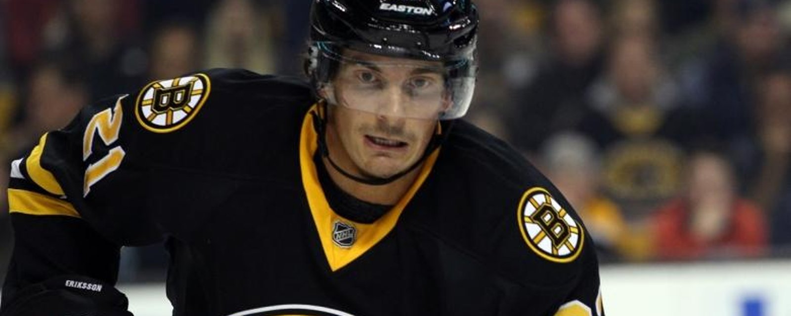 The Bruins take a stance on trading Loui Eriksson.