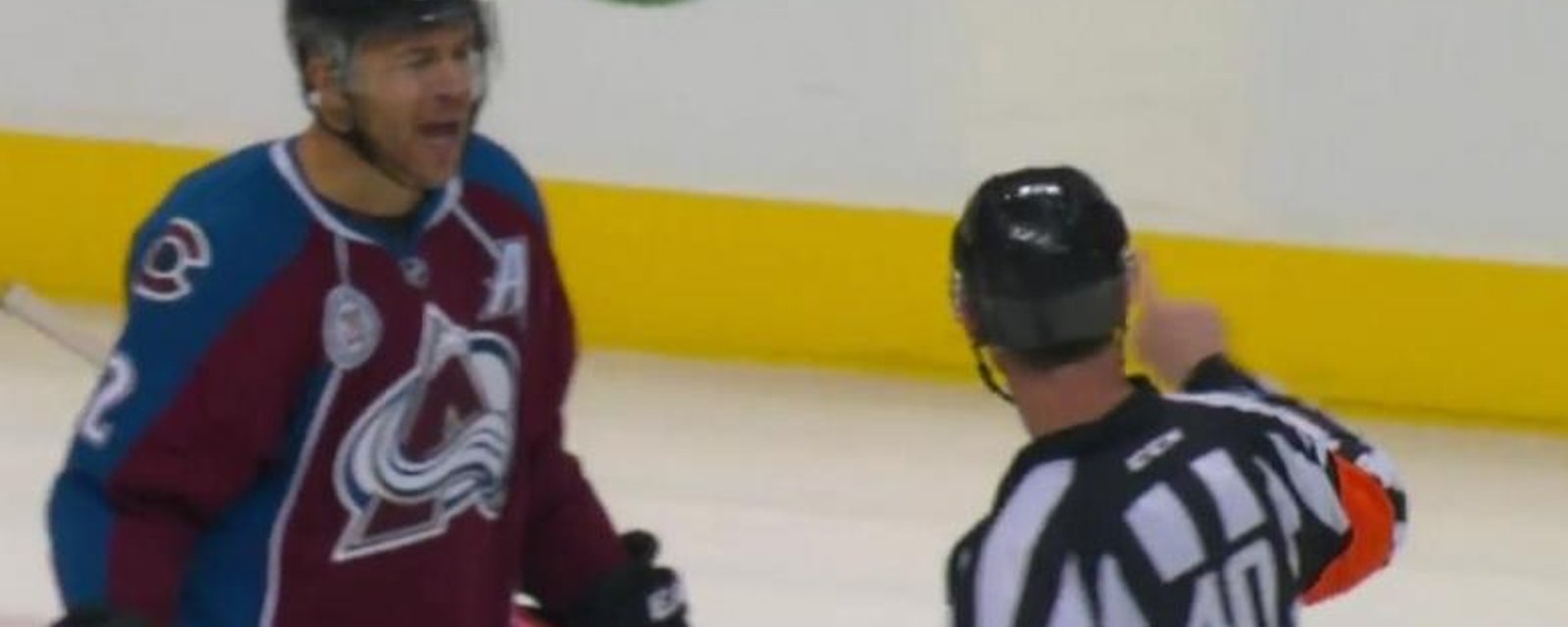 Jerome Iginla denied a goal, was it interference or acting?