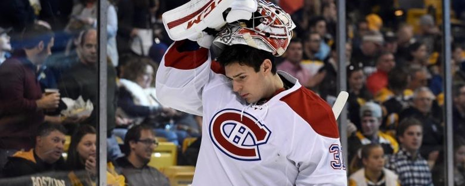 Finally a good sign for the injured Carey Price this morning?