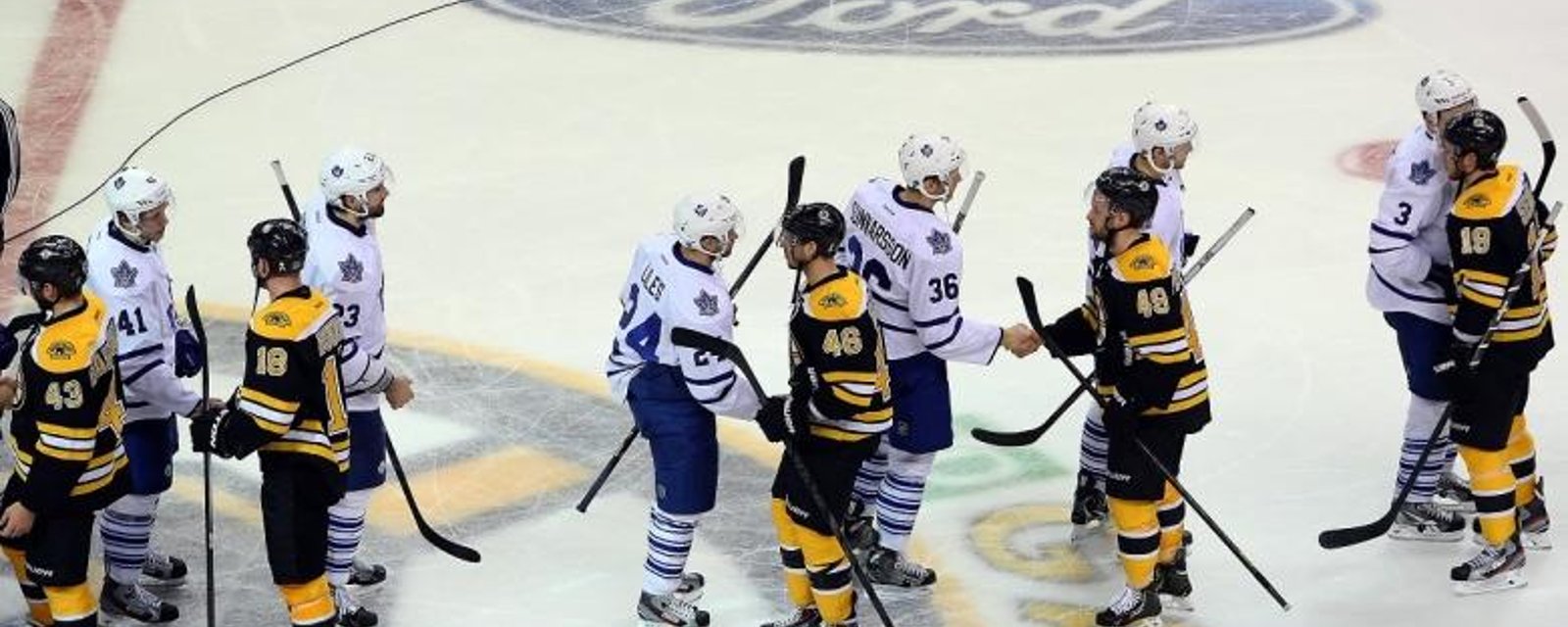 Maple Leafs exercise some of their Bruins demons on Tuesday night.