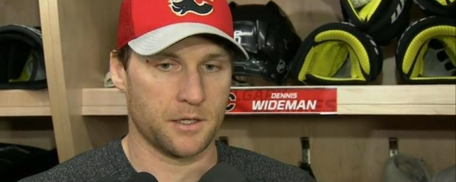 Report: Dennis Wideman defends his hit on NHL official last night.