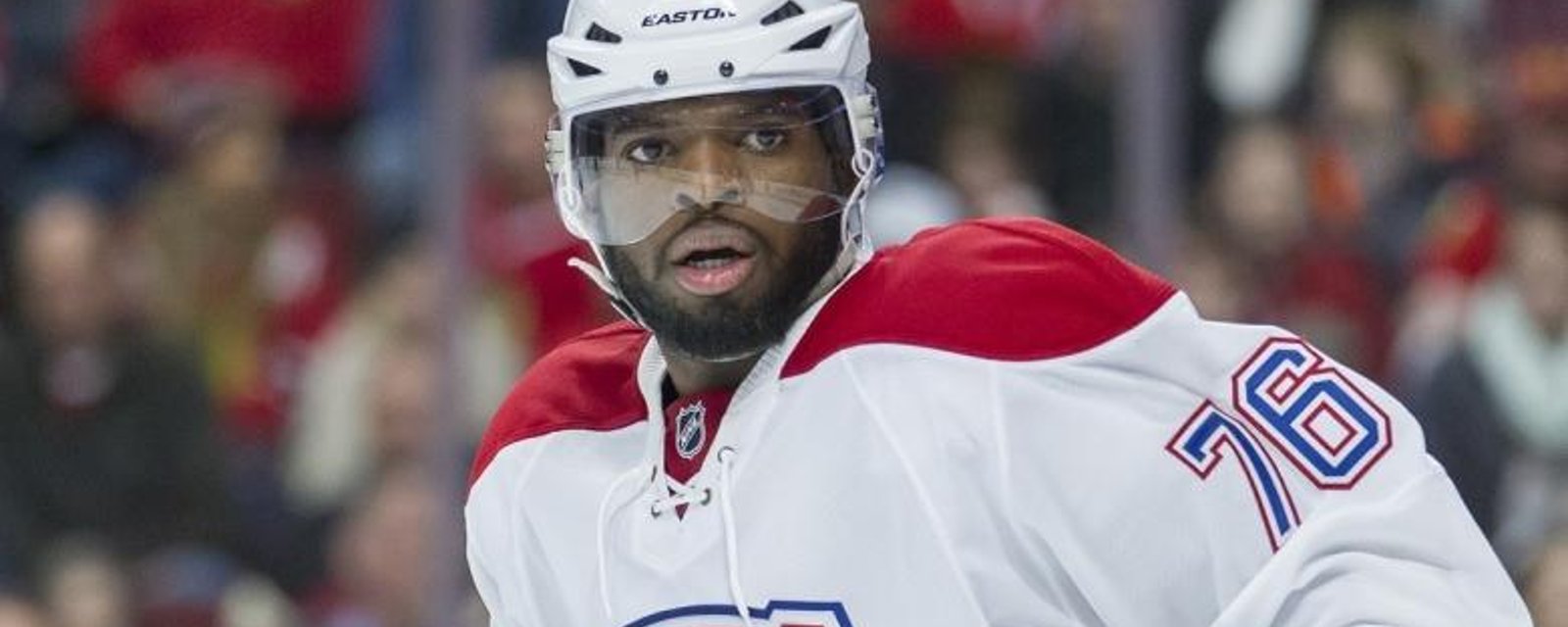 P.K Subban fires a rocket from center ice, scores, and gets a penalty!