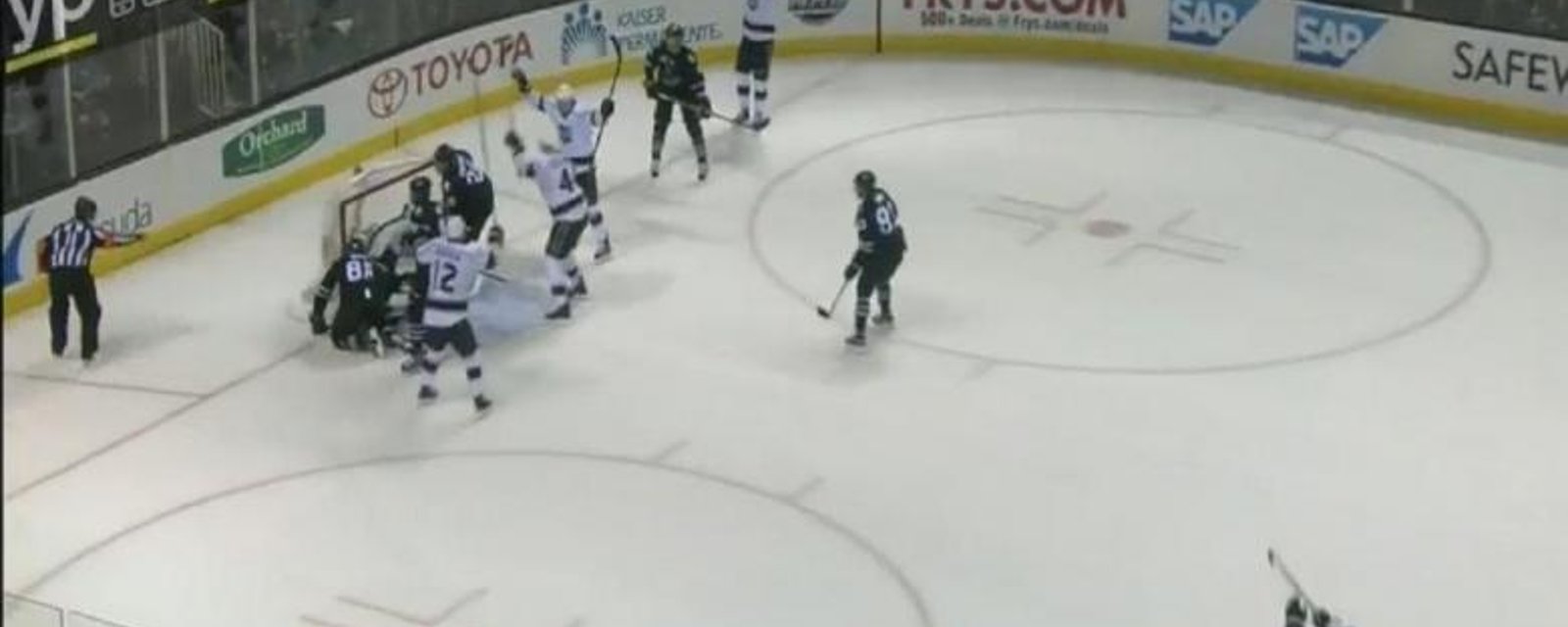 Kings tie it up with just seconds left