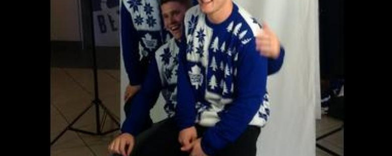 Leafs Ready for NHL Season and... Ugly Sweater Season Too!