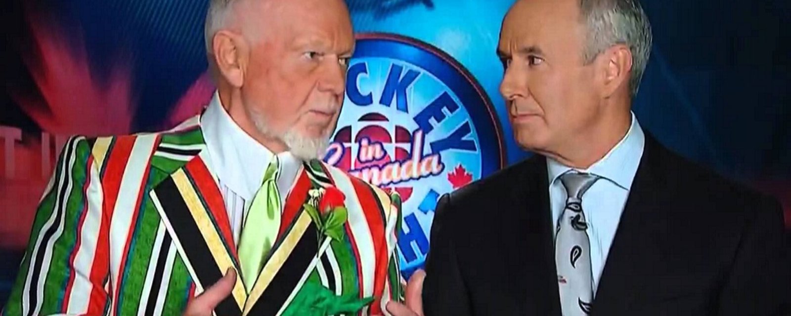 NHL Legend Don Cherry shares his own thoughts on players who sit for the anthem.