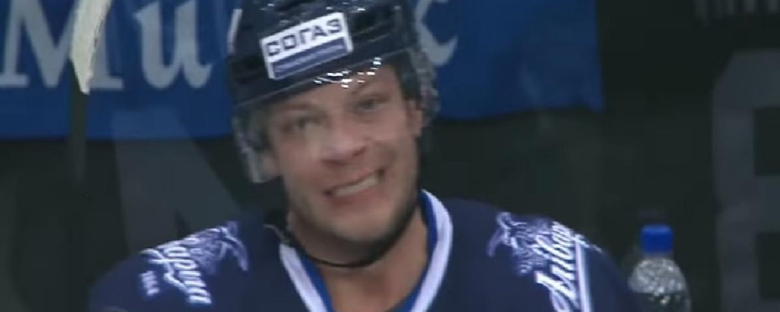 Former NHLer Sergei Kostitsyn score in his own net... twice in the same game!