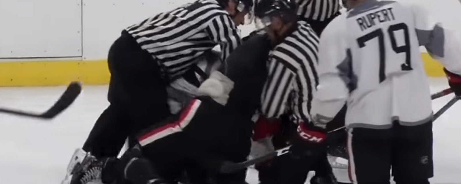 Bobby Ryan attacks his own teammate after ugly hit in training camp!
