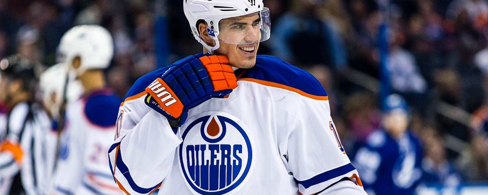 Breaking: Yakupov appears to take a shot at the Oilers on his way out.