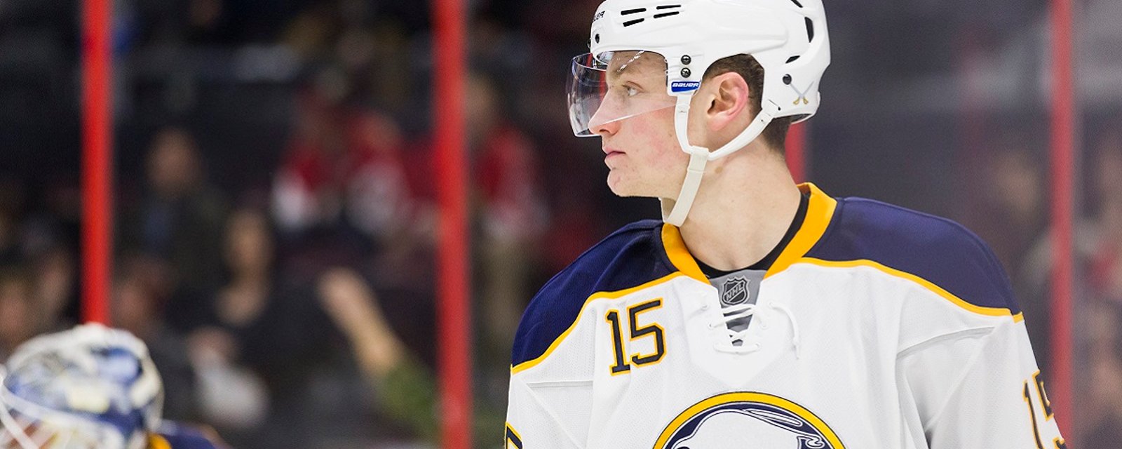 Breaking: Medical staff confirms injury to Jack Eichel is severe.