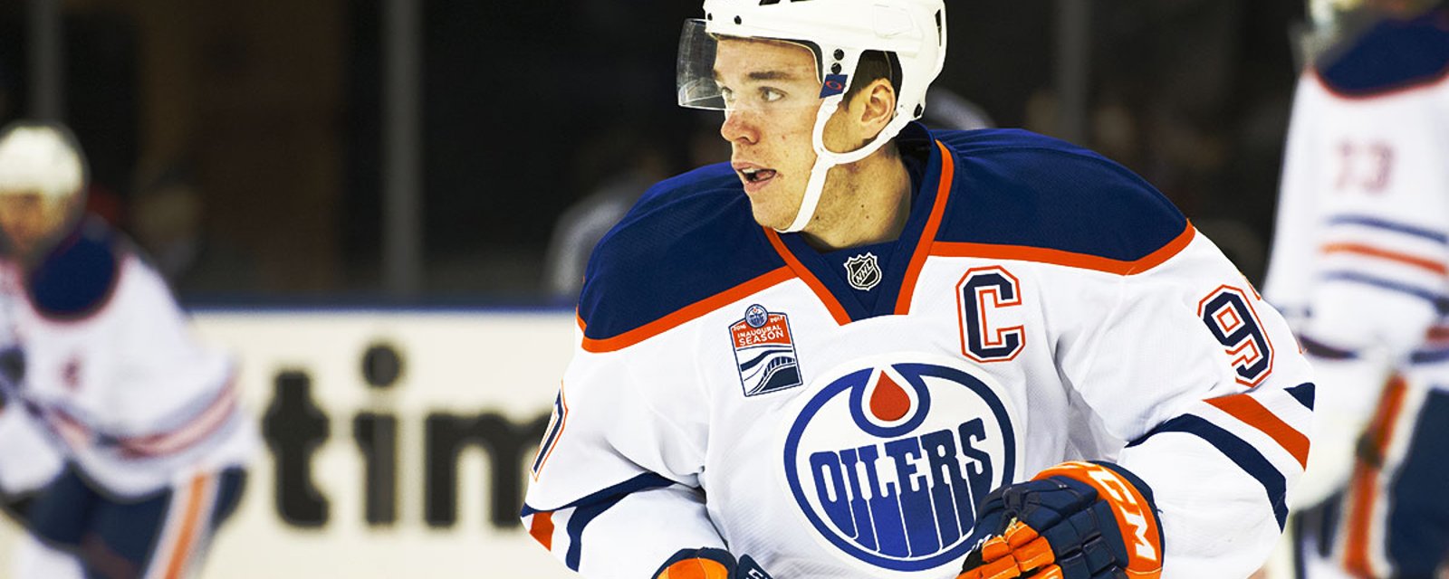 The Oilers are having a tough time dealing with Connor McDavid!