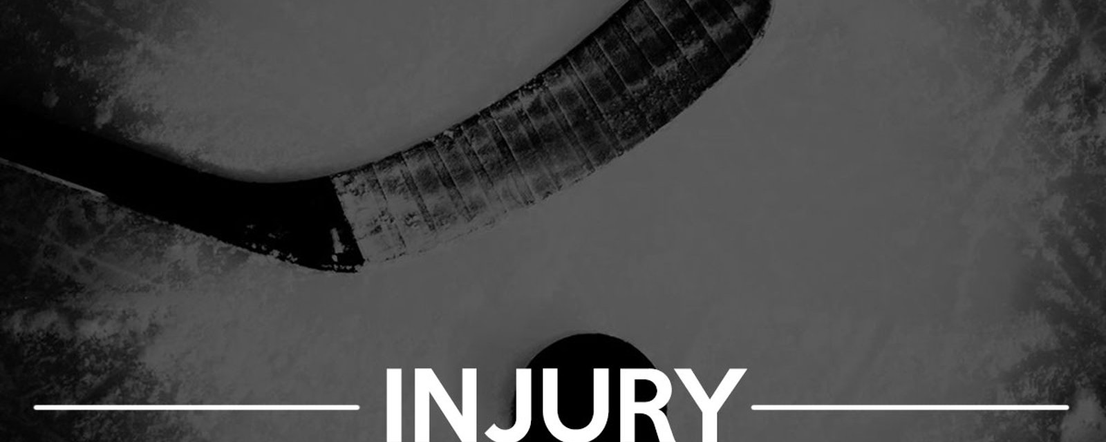 Talented forward placed on the IR with concussion backlash.