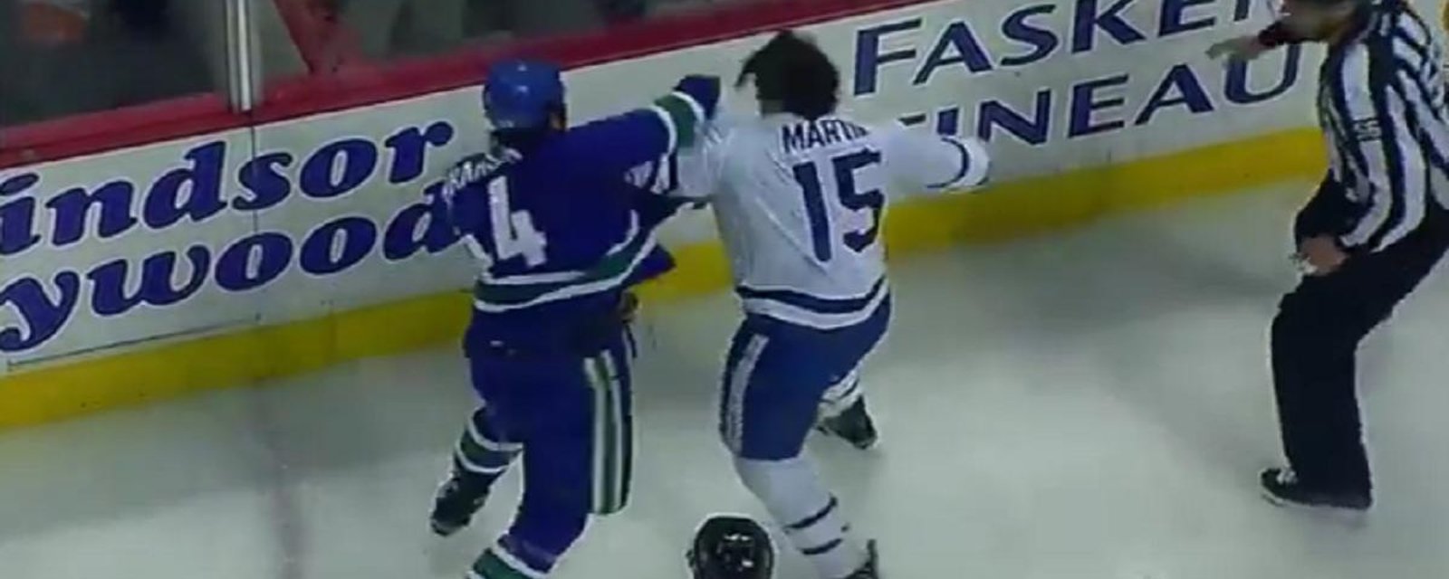 Gudbranson drops the gloves with Martin in revenge match!
