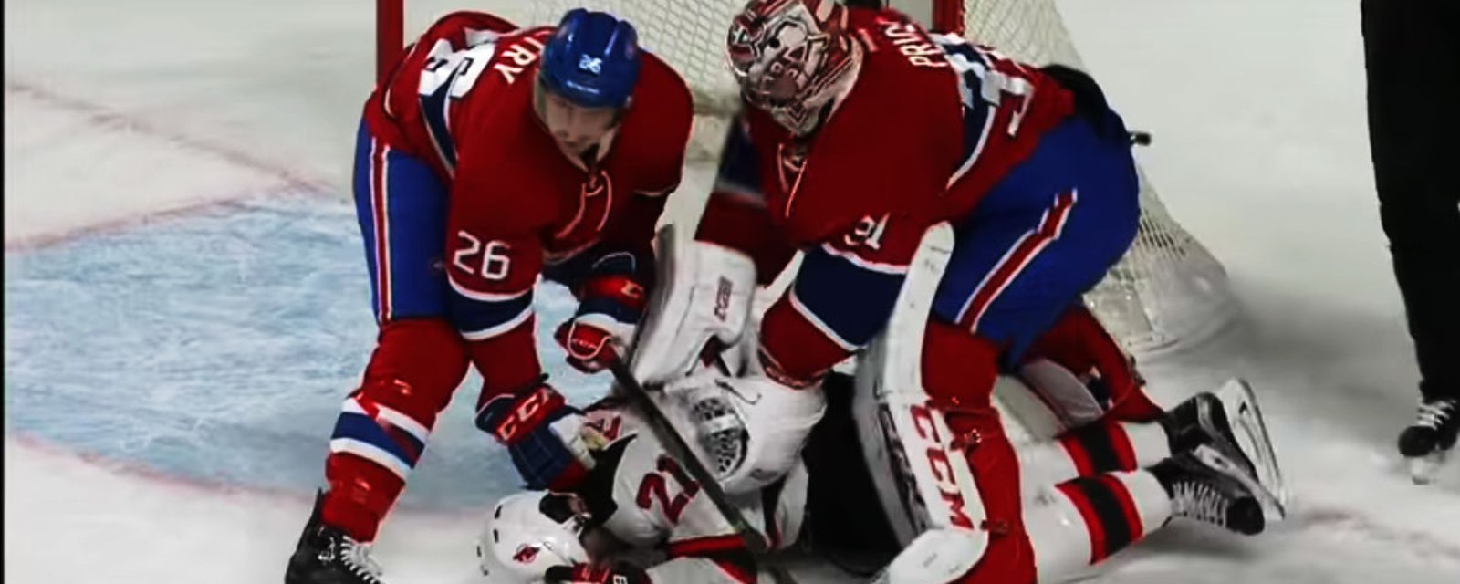 Surprising reaction from Cory Schneider following Carey Price meltdown!