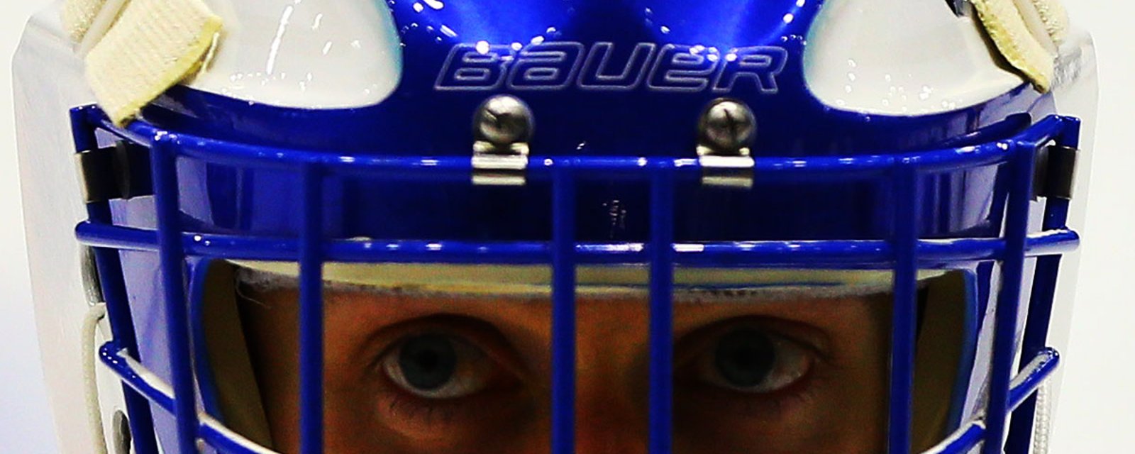 A new man behind the mask for the Maple Leafs!