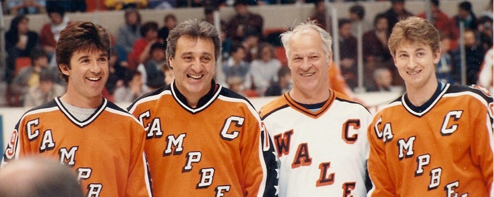 Celebrity ambassador for hockey has died of a heart attack while playing the game.
