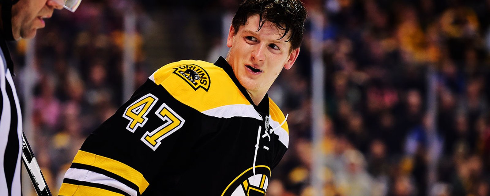 Andrew Shaw had a few words for Torey Krug!