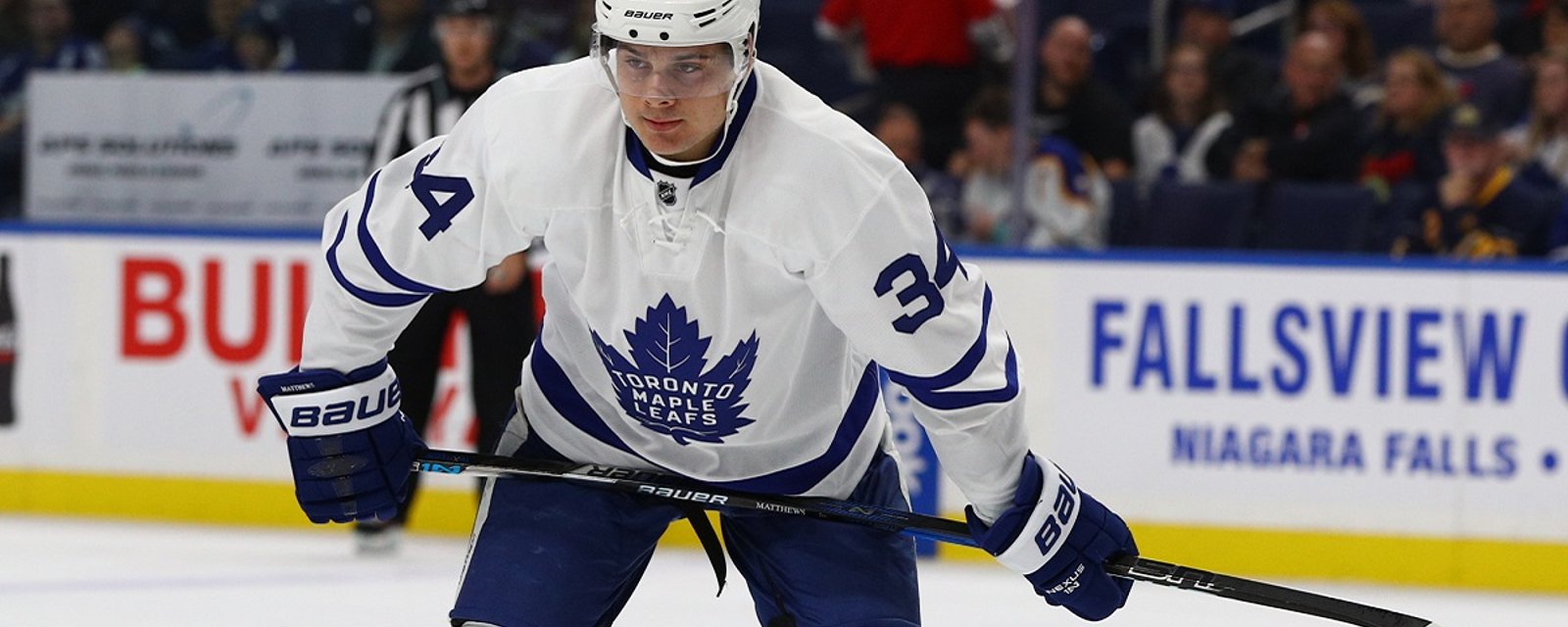 Auston Matthews reveals which NHL player inspired him, and the answer may surprise you.