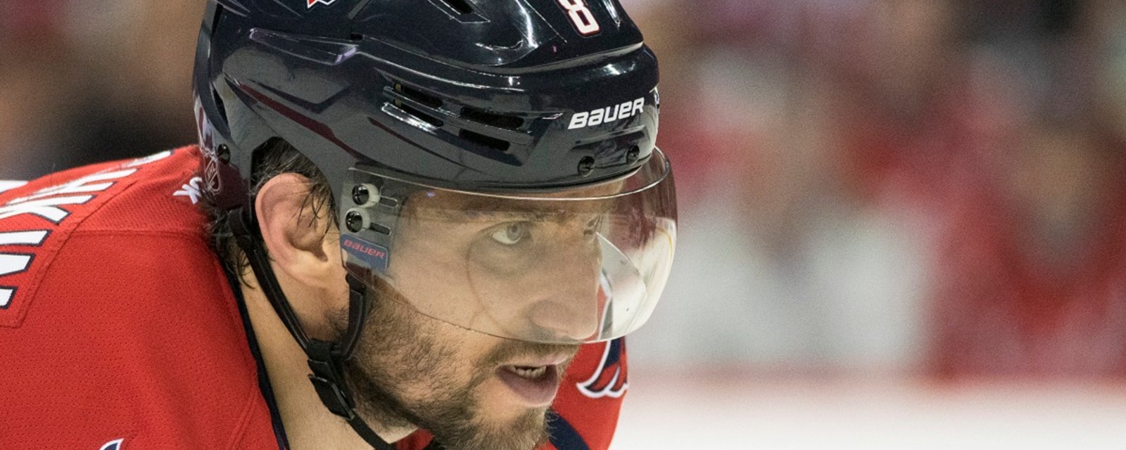 Alex Ovechkin facing a unique threat tonight in the NHL.