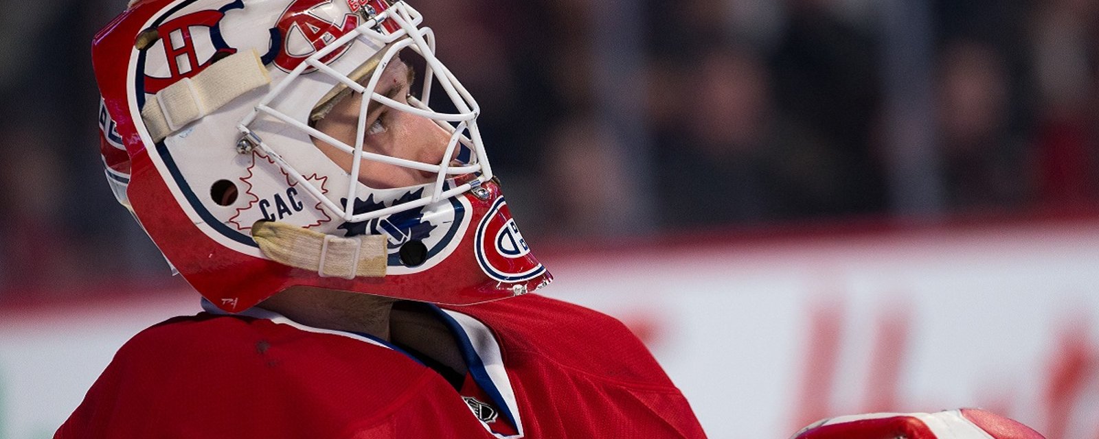 Ducks re-sign former Habs goalie to new deal after he plays just one game for them.