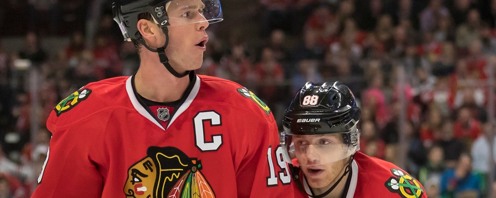 Patrick Kane reveals the punishment for Toews after their humiliation bet.