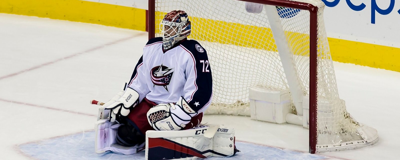 Report: Blue Jackets already facing goaltending problems after losing goalie to waivers!
