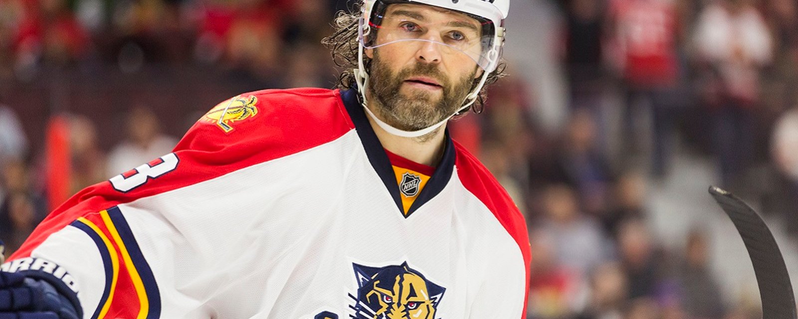 Jaromir Jagr has changed his mind about playing until he's 50.