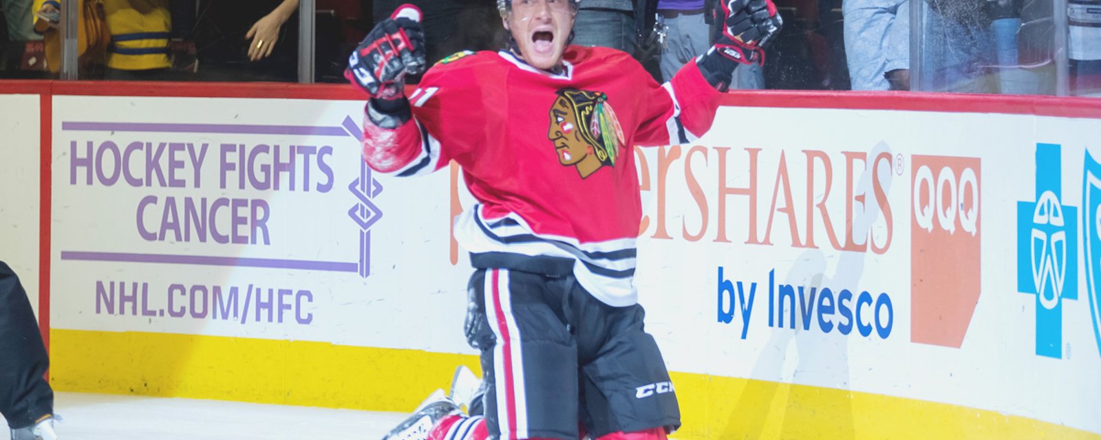 Marian Hossa added another milestone to his carreer