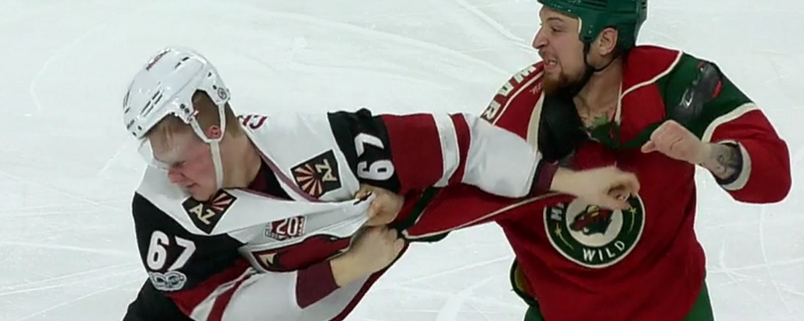 Stewart delivers perhaps the worst beat down of the year in the NHL!