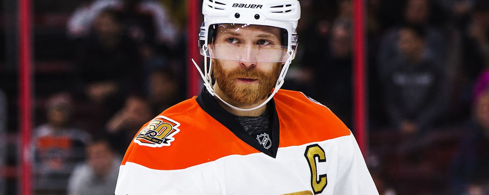 Claude Giroux is “drained”