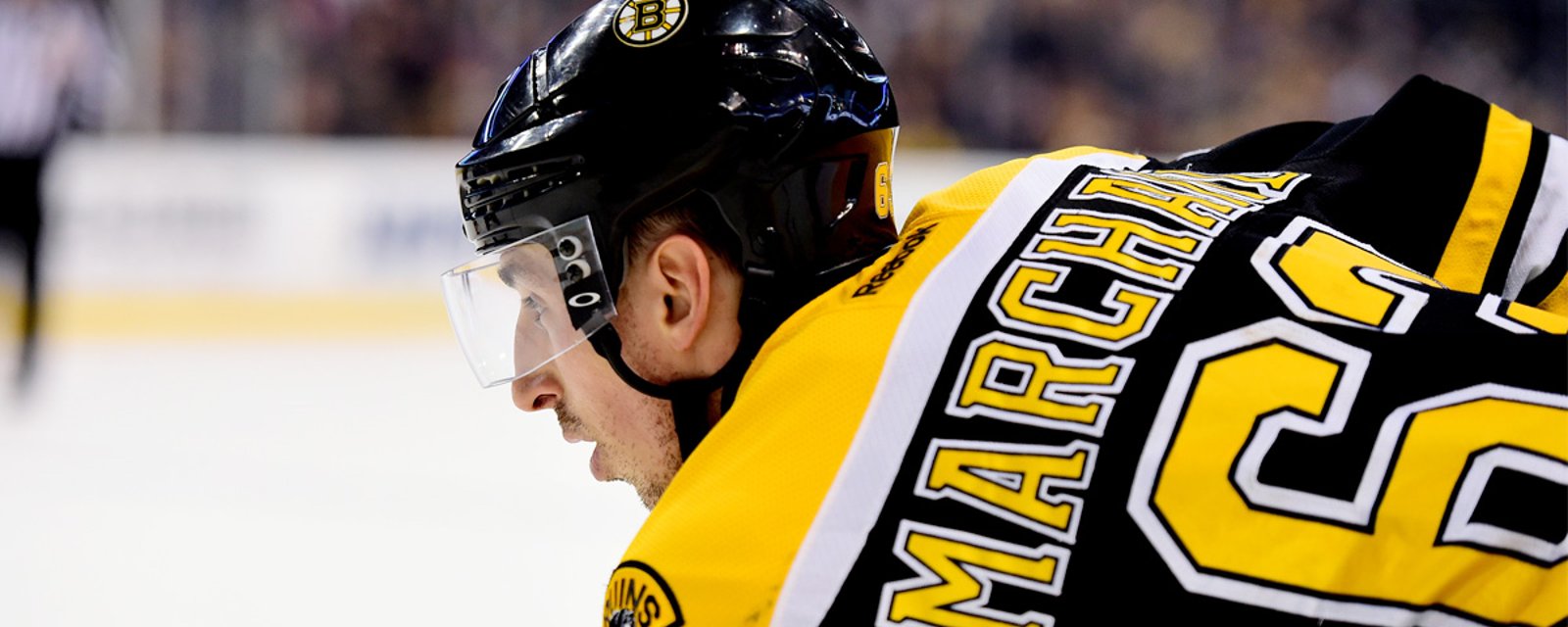 Breaking News : Brad Marchand expecting an odd phone call
