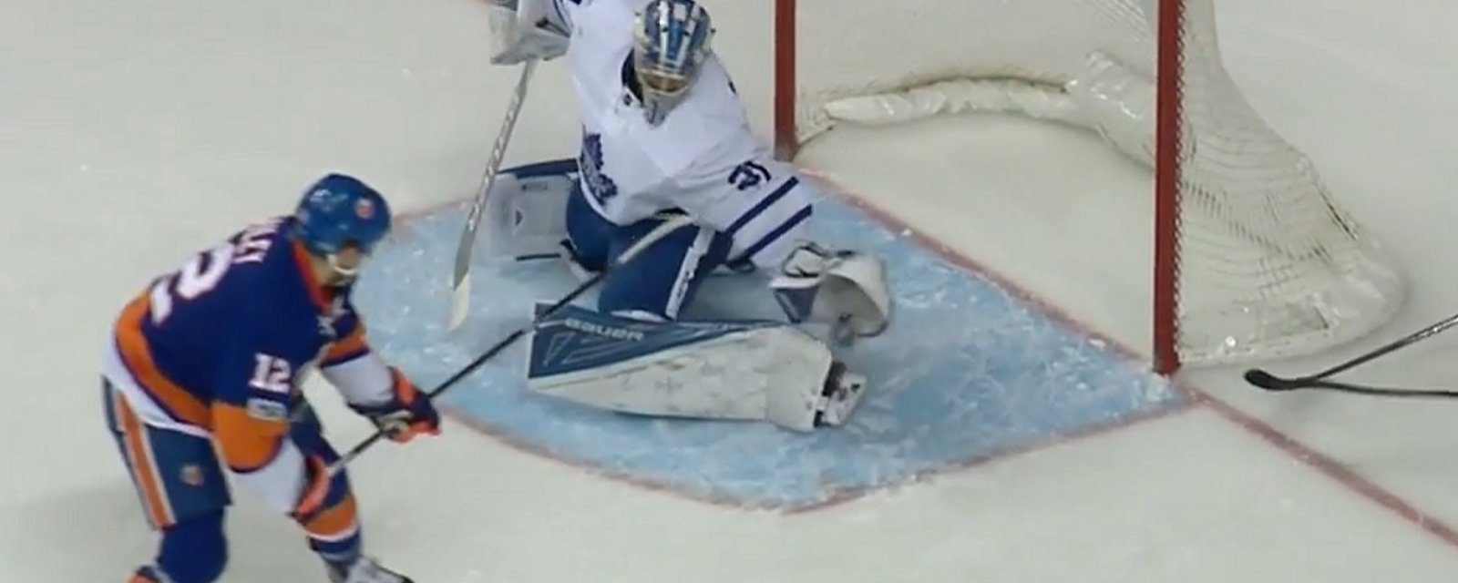 Watch: Leafs Andersen robs Bailey with one of his best saves of the season.