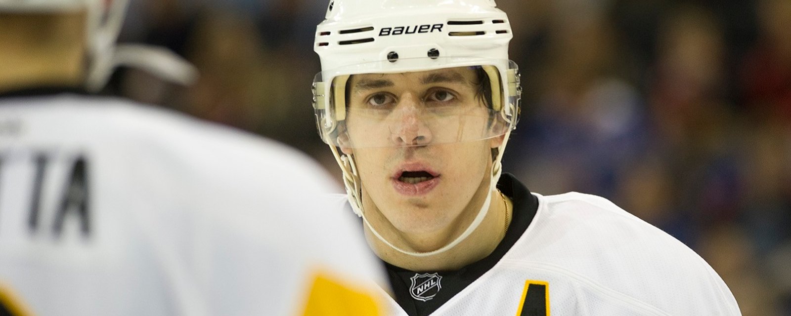 Some positive signs from Evgeni Malkin in practice today.